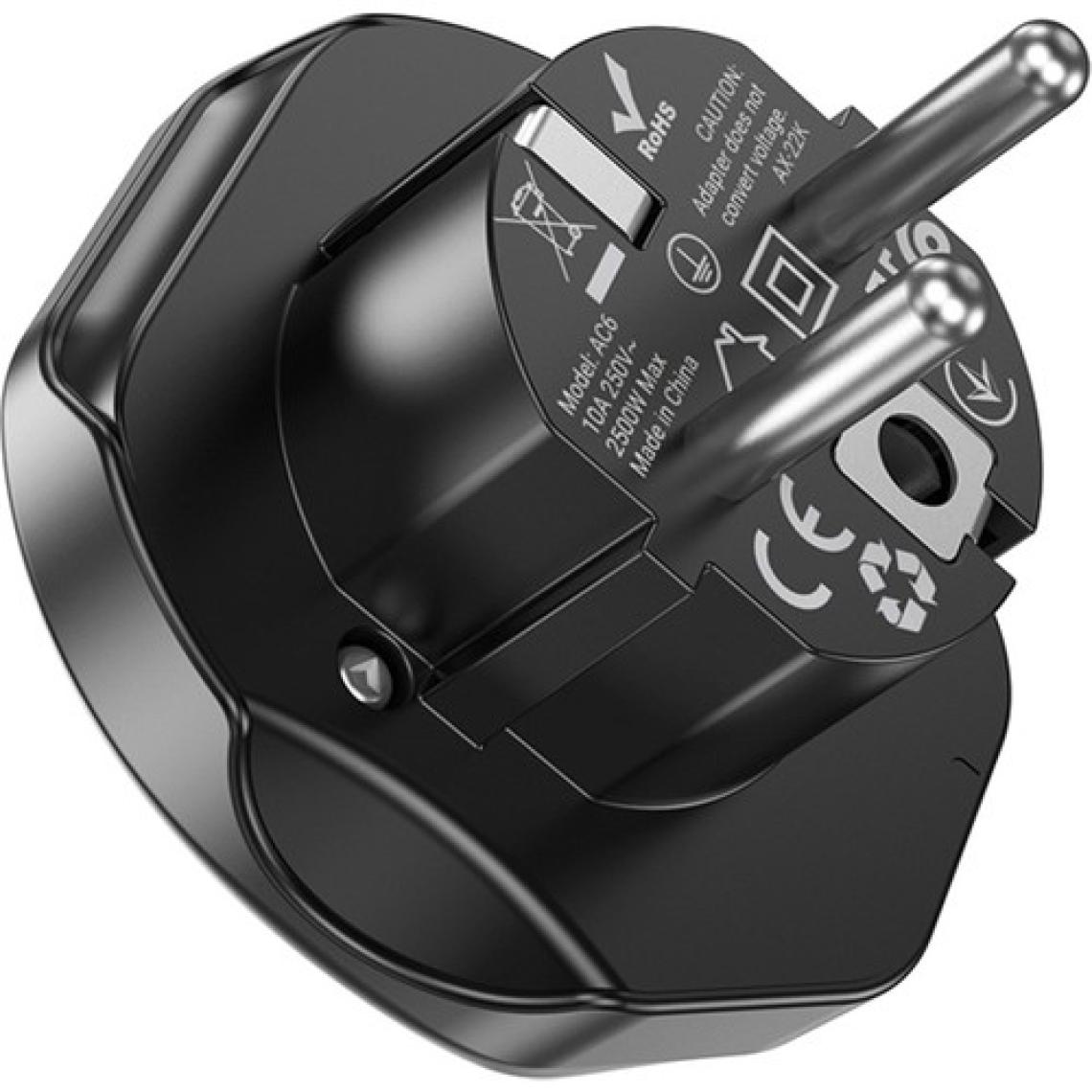 Hoco Ac6 Travel Power Universal Seyahat Şarj Adaptörü Eu
