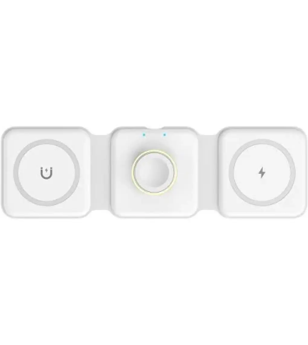 Wiwu Power Air M6 3 In 1 Mıknatıslı Kablosuz Şarj Standı