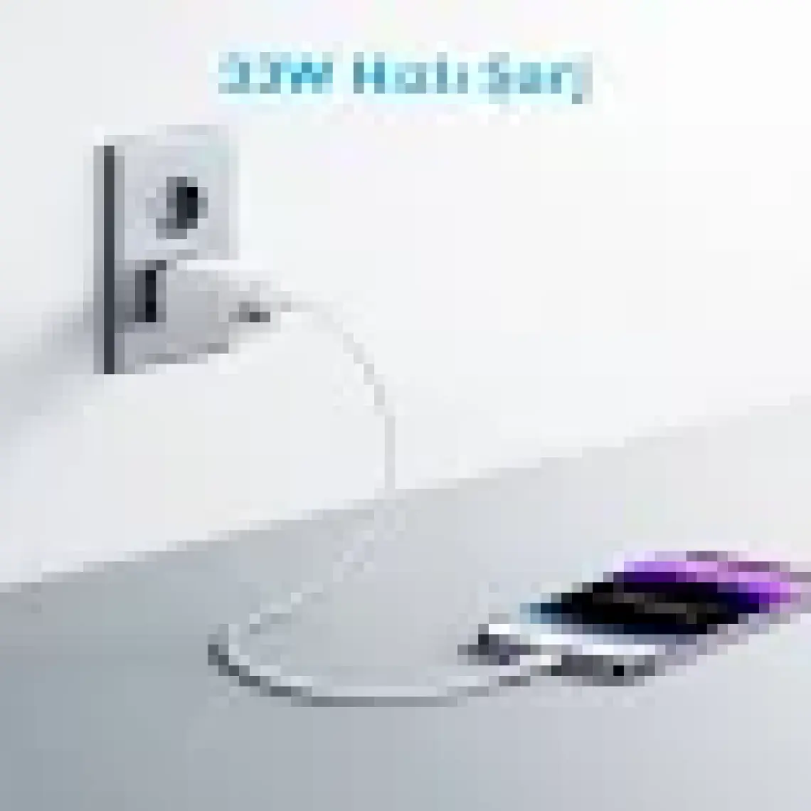 Anker 323 33W USB-C + USB-A Hızlı Şarj Cihazı -(USB-C PD 20W + USB-A 12W) iPhone & Android ile Uyumlu Type-C Hızlı Şarj Adaptörü - A2331 - Beyaz (Anker Türkiye Garantili)