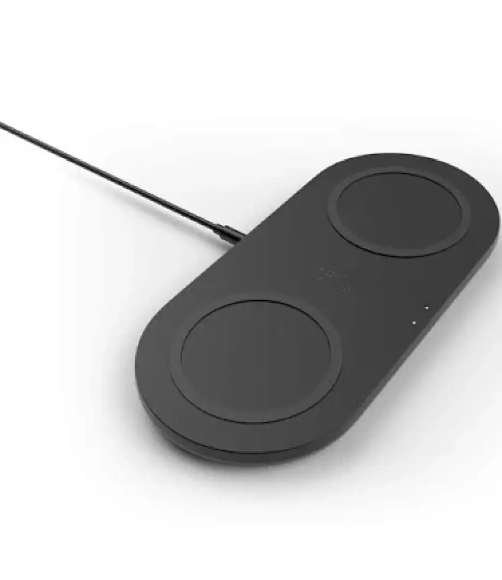 Belkin 10W Ikili Hızlı Kablosuz Şarj Cihazı-Siyah