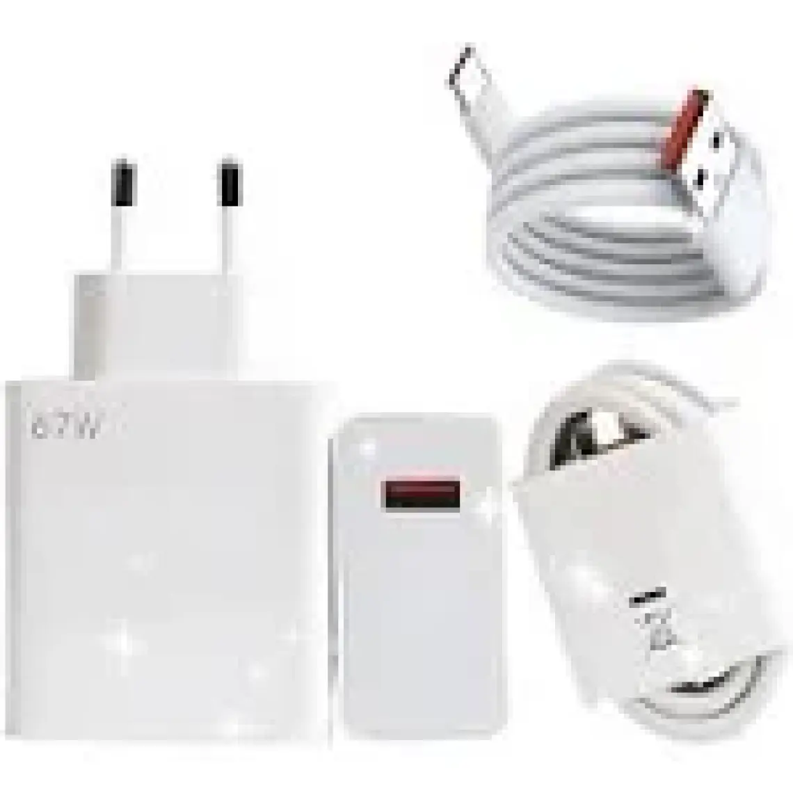 Royaleks Type-C 67W (Watt) Ultra Hızlı Şarj Aleti Adaptör Kablo Set
