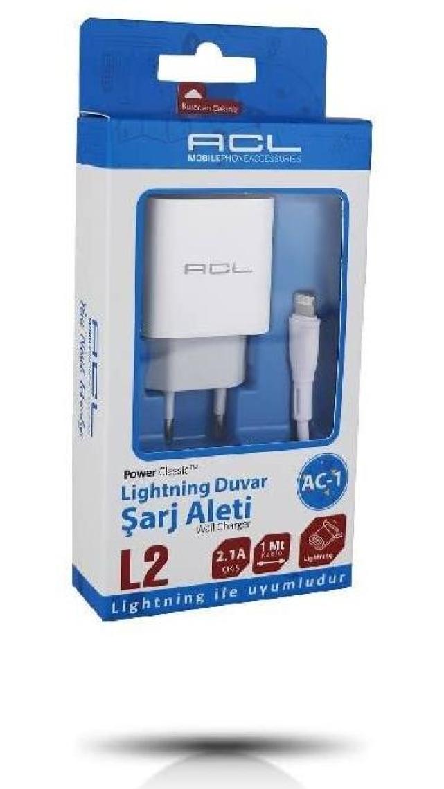 ACL AC-1 Lightning 2.1 Mah Şarj Aleti Seti