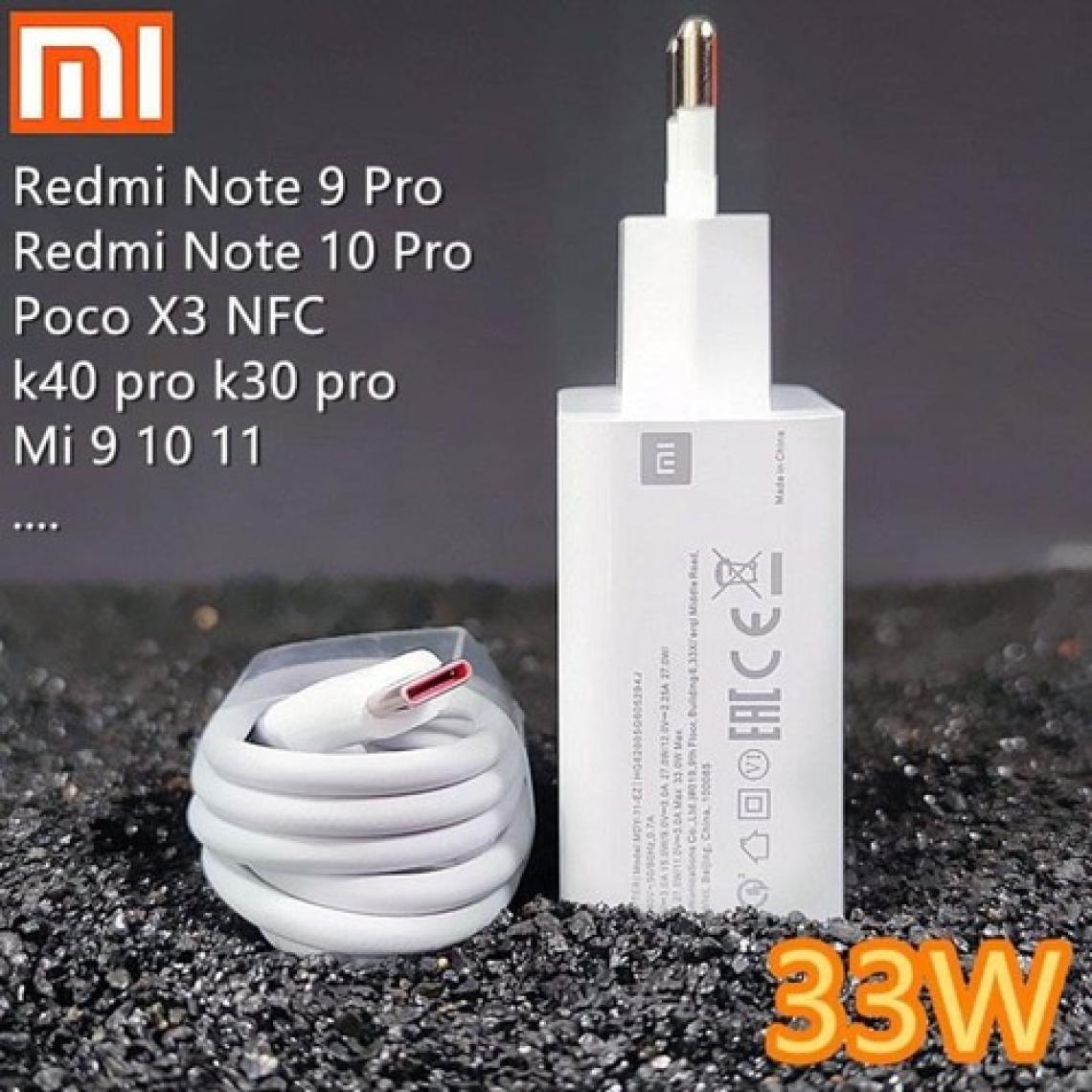MI Xioami Poco X3 Pro Uyumlu 33W Turbo Orjinal Kutu Çıkması Şarj Seti Typec Kablo