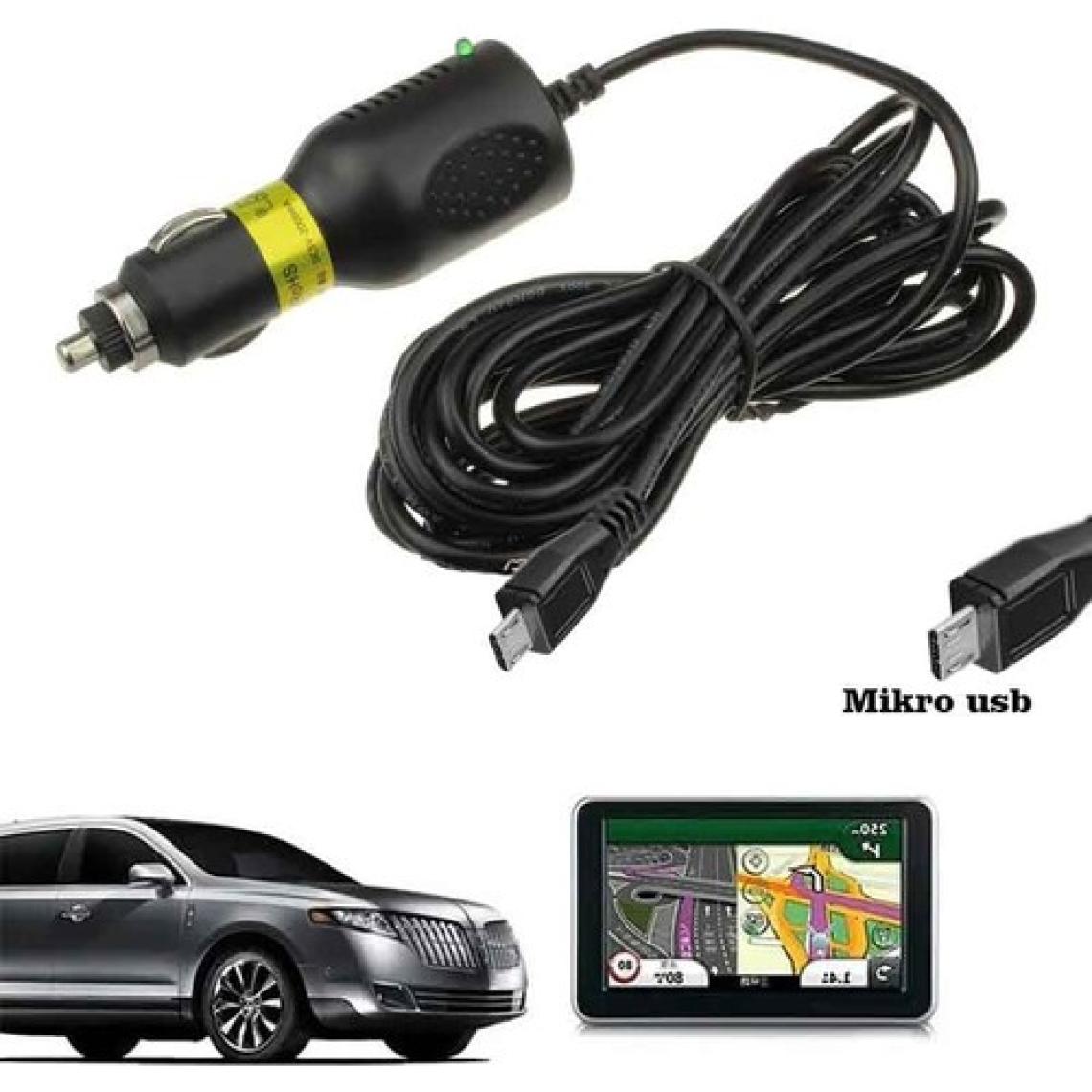 Keepro Navigasyon ve Araç Kamerası Şarj Adaptörü Mikro USB 5V 2A