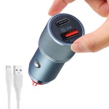 Subzero Hızlı Araç Şarj Cihazı Pd 20W Çift Çıkış USB ve Type C