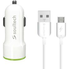 Soultech 2.1 A Araç Şarj Adaptörü & Micro USB Data Şarj Kablosu