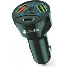 Subzero Type C Hızlı Araç Şarjı 50W Teyp-C USB Quick Şarj + Pd Araç Şarj Cihazı