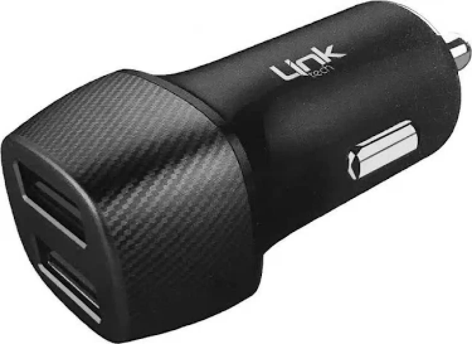 Linktech C490 Çift Girişli Araç Içi Şarj Aleti 3.1A Siyah