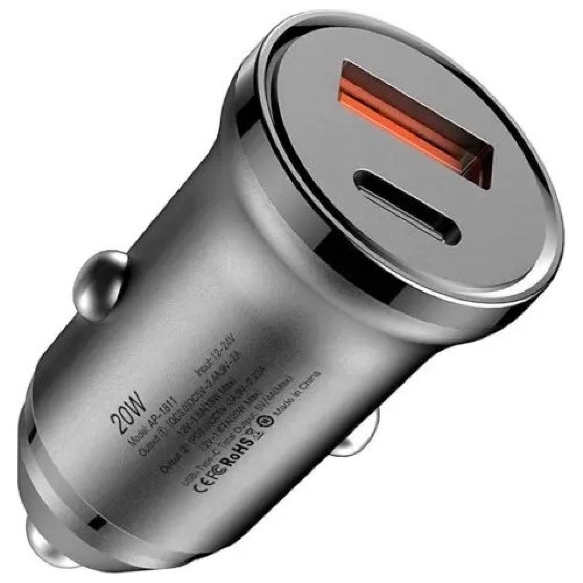 Cafele 20W Qualcomm 3.0 Type-C USB Hızlı Araç Çakmak Şarj Cihazı
