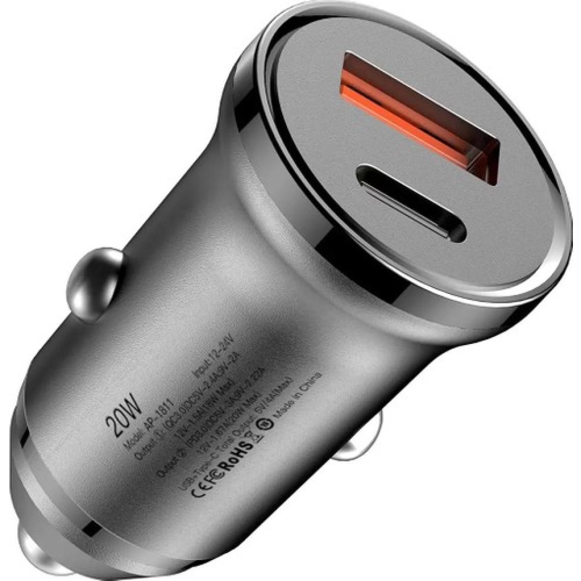Cafele 20W Qualcomm 3.0 Type-C USB Hızlı Araç Çakmak Şarj Cihazı
