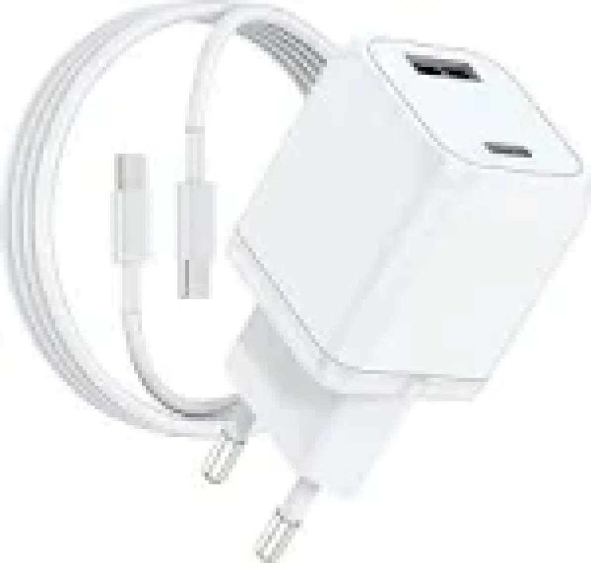 Woyax by Deji Type-C PD ve USB Hızlı Şarj Aleti Gan 33W 1.2m 60W-2A Type-C Şarj Kablosu