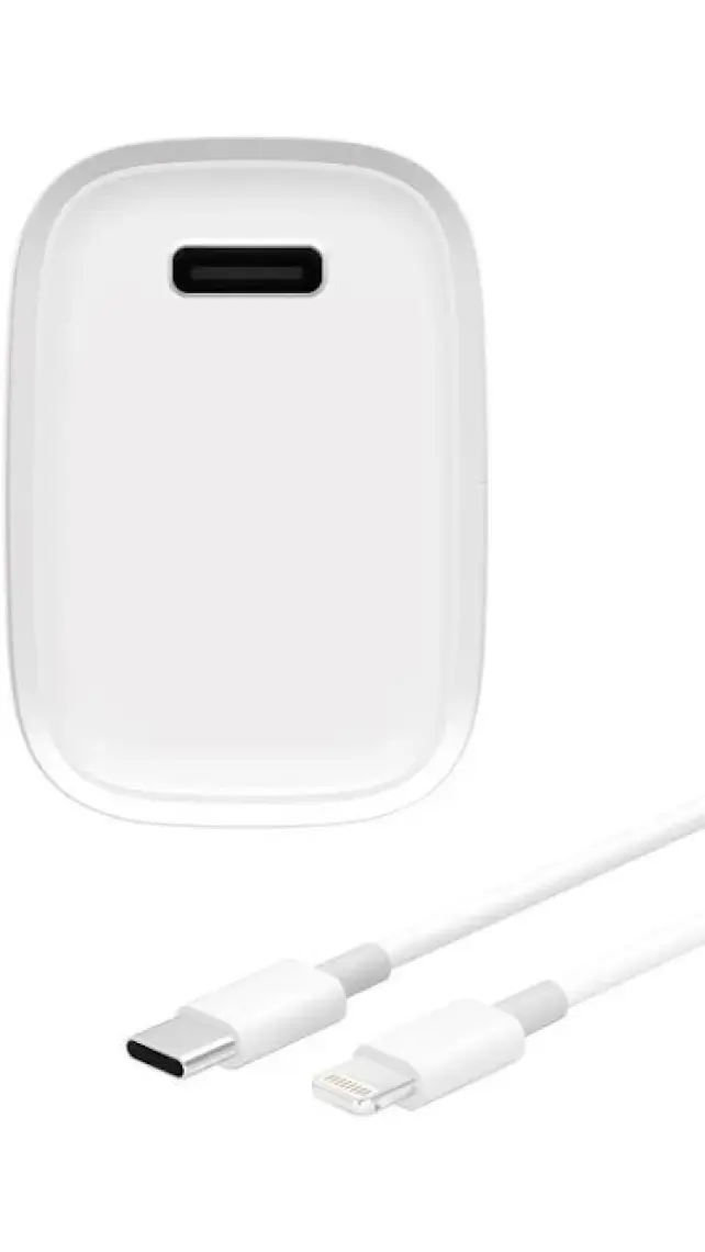 Intouch Smarty Pd 25 W Type-C To Lightning Kablolu Seyahat Şarj Adaptörü Beyaz (Apple iPhone Modelleri İçin Uygundur.)