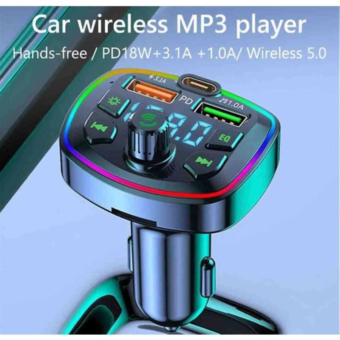 Kensa Araç Bluetooth Fm Transmitter Mp3 ve Şarj