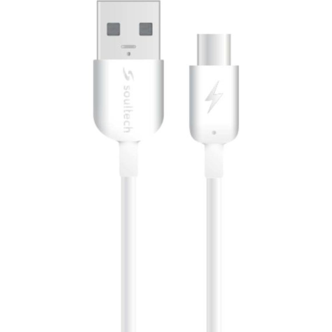 Soultech 3.1 A Fast 2 Hızlı Araç Şarjı Ve Typec Data Şarj Kablosu