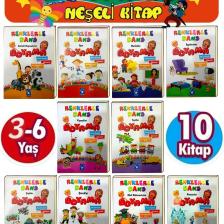 Gönül Eğitici Öğretici Boyama Seti 10 Kitap
