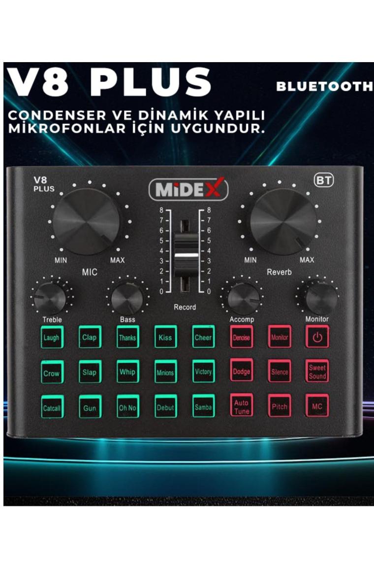 Lastvoice BM800 Mikrofon + Set-01 Stand + Shock Mount + Filtre + Ses Kartı