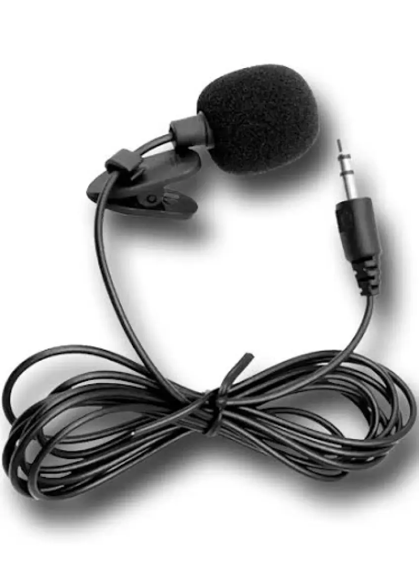 Lavalier JH-043 3,5mm Aux Yaka Mikrofonu Cep Telefonu Uyumlu