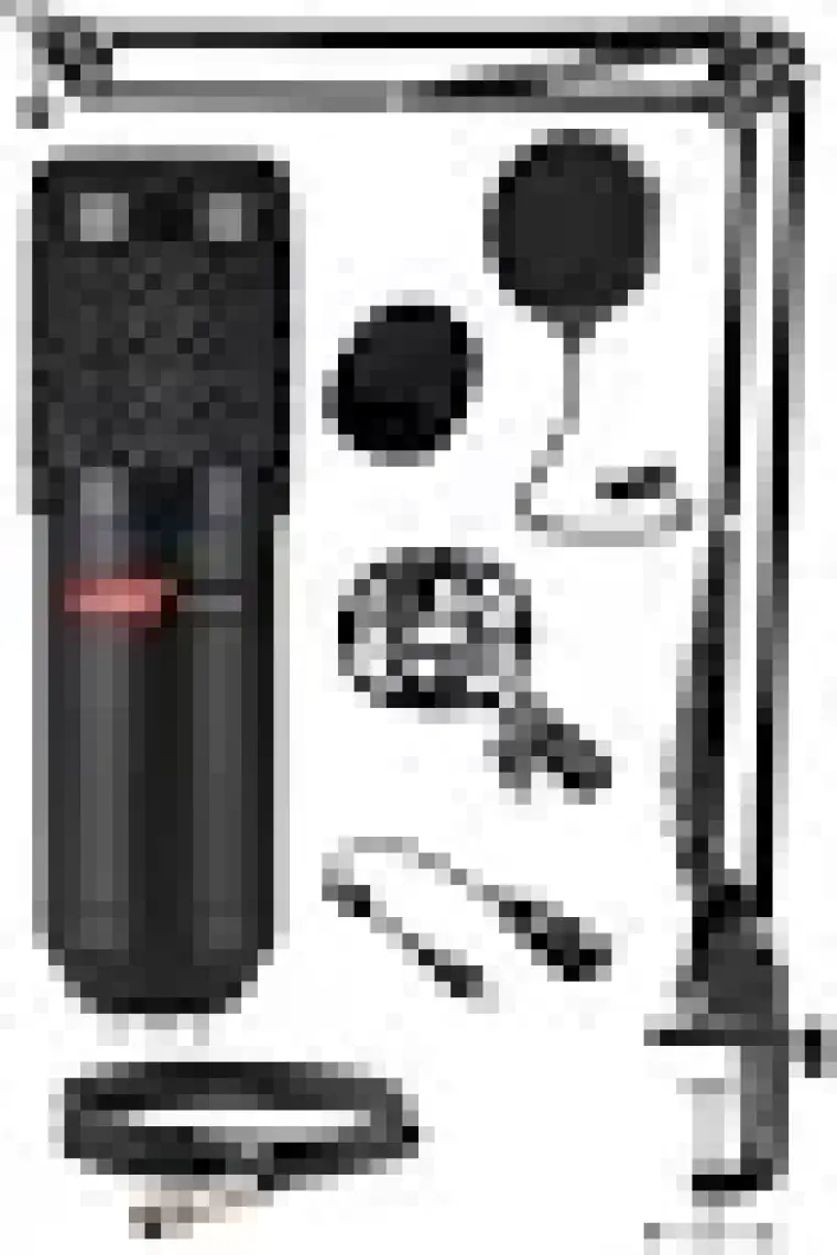 Lastvoice BM800BT Black Kondanser Mikrofon Stand Filtre Ses Kartı (PC ve Telefonda Çalışır)