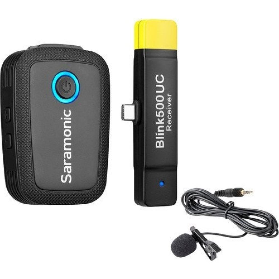 Saramonic Blink 500 B5 USB Type-C Cihazlar için Kablosuz Yaka Mikrofonu