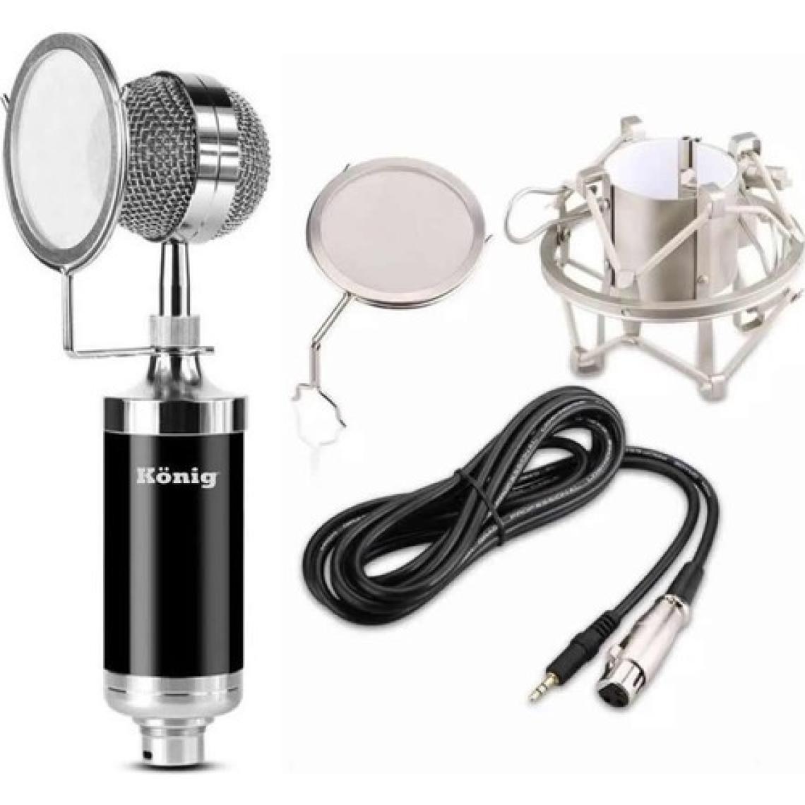 König K-Cm 502 Çift Diyafram Condenser Kayıt Mikrofonu