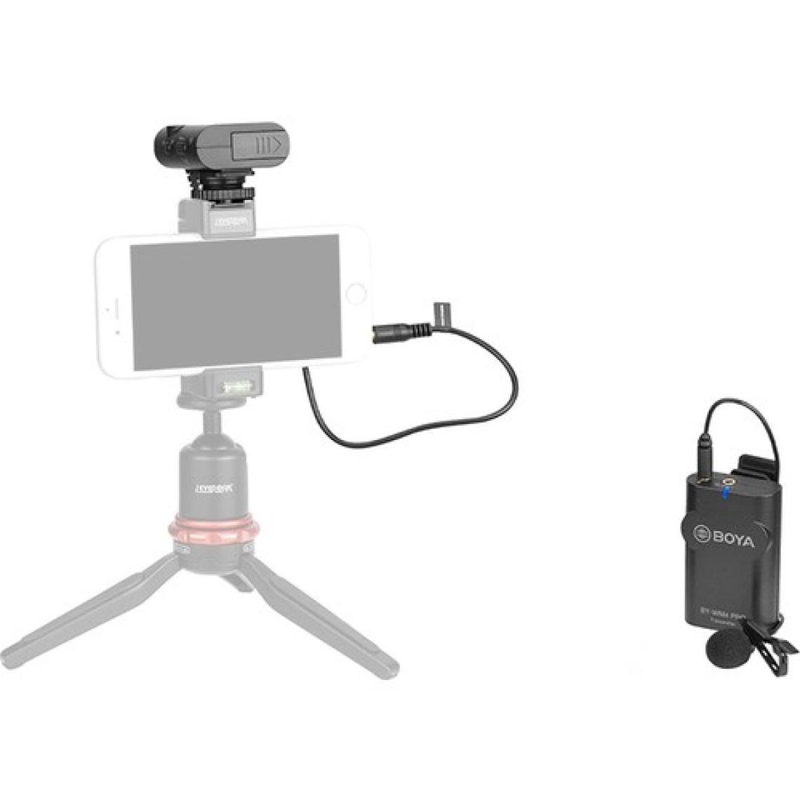 Boya BY-WM4 Pro K1 Vlogger ve Youtuber Kablosuz Yaka Mikrofonu