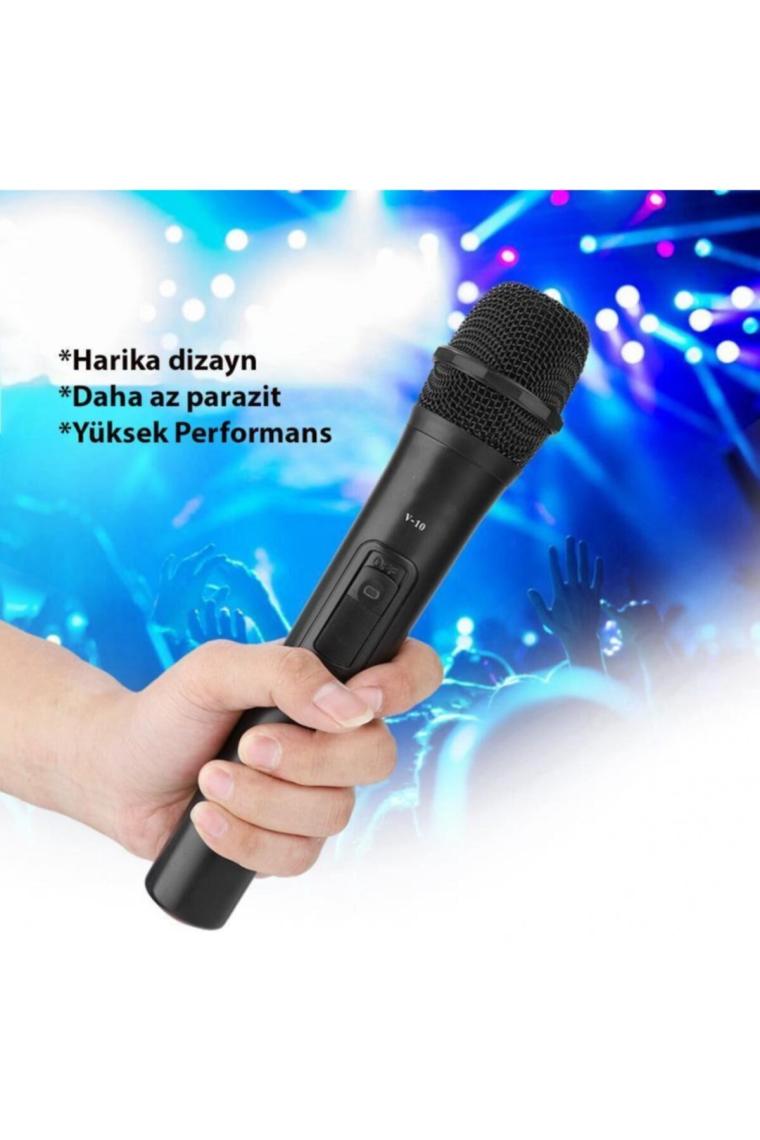 Evrensel Vhf Profesyonel Kablosuz Mikrofon