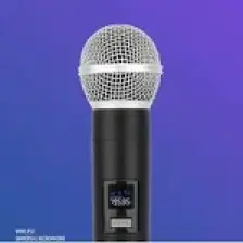 Coverzone Kablosuz Karaoke Mikrofonu 6.35mm Amfi Hoparlör İçin 600 Hz ila 800 KHz Çok Amaçlı Tak ve Çalıştır Kablosuz Mikrofon Dış Mekan İçin WN05