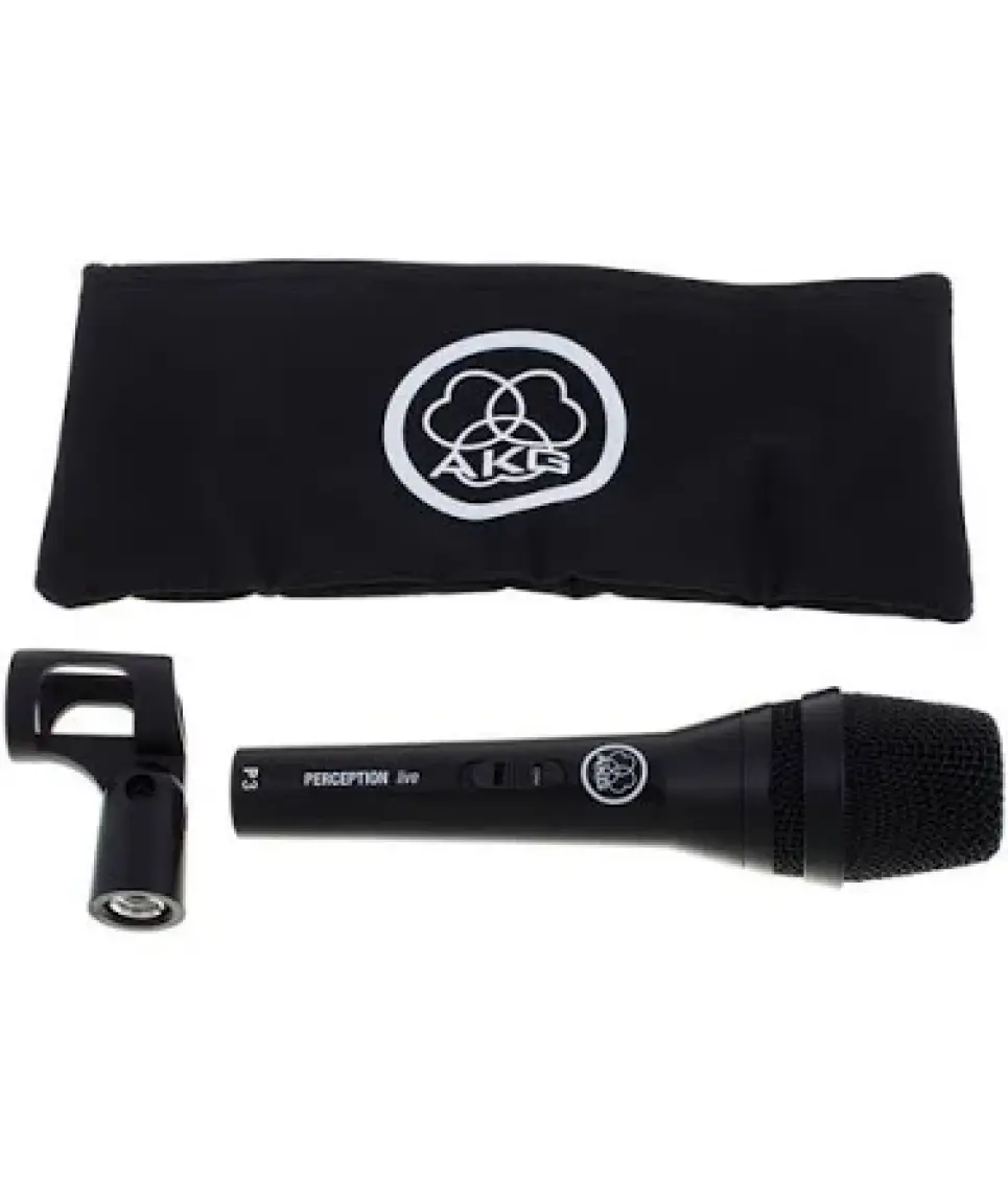 Akg P3S Dinamik Vokal ve Enstrüman Mikrofonu - Siyah