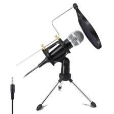 Kareoke Kondenser Mikrofon Cep Telefonu Bilgisayar Uyumlu