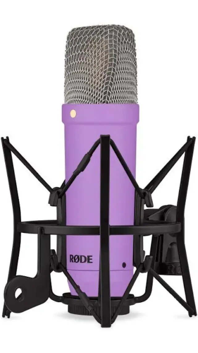 Rode NT1 Signature Series Large-Diaphragm Condenser Mikrofon (Mor)