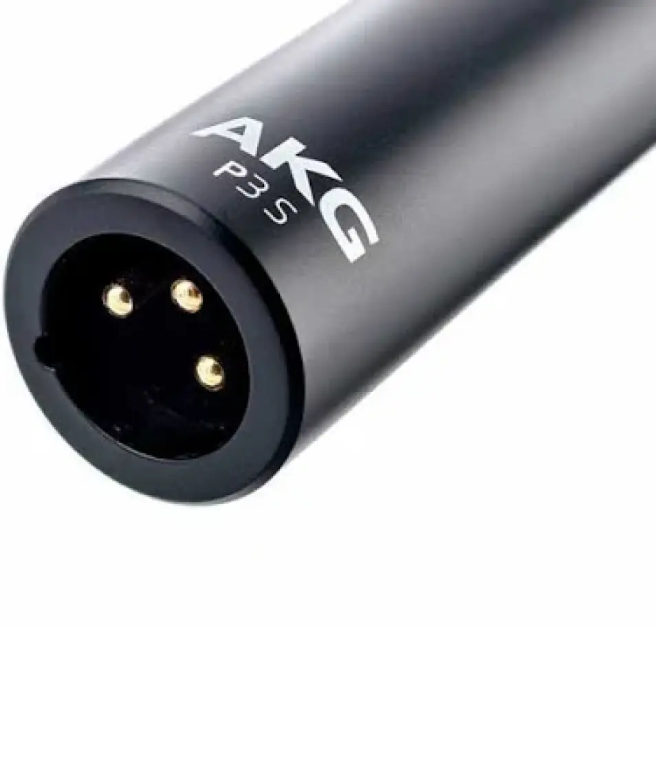Akg P3S Dinamik Vokal ve Enstrüman Mikrofonu - Siyah