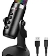 Midex Hype USB RGB Oyuncu ve Yayıncı Mikrofonu (Kayıt Gaming Tiktok Twitch Discord Youtube Canlı Yayın)