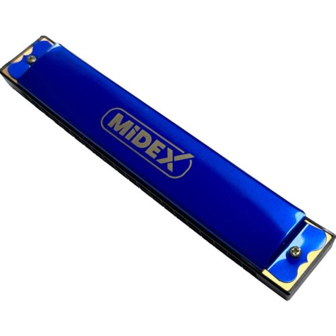 Midex HN-20BL 20 Delikli Mavi Mızıka