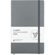 Victoria's Journals Classic 2025 Haftalık Ajanda 13X21 cm Sert Kapak