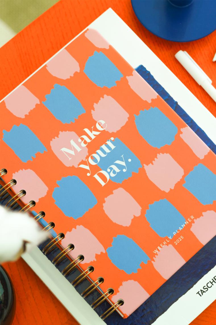 Matt Notebook 2025 Yılı A5 Ajanda Spiralli 15X21 cm - 12 Aylık