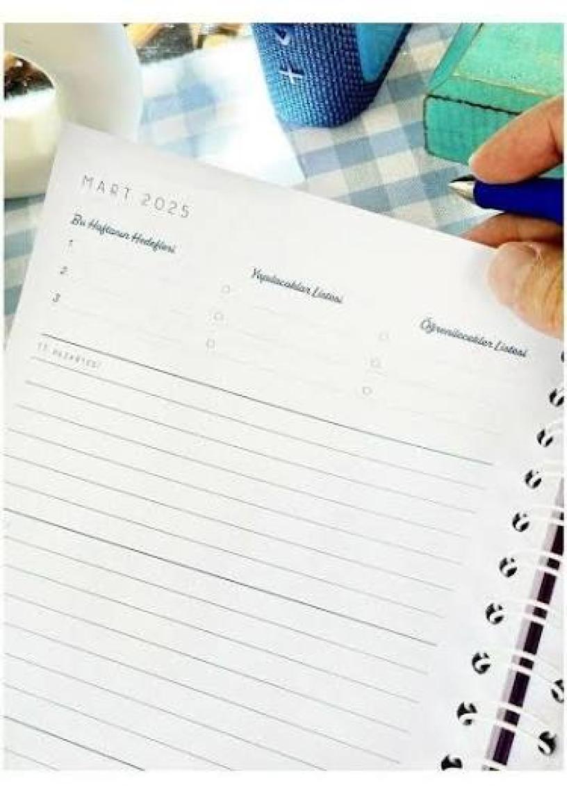 Victoria's Journals Gizli Spiralli Akademik Ajanda 2024-2025 Lastikli 17X23 cm 100 Gram 192 Sayfa 124-1259