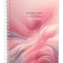 Victoria's Journals Spiralli Sert Kapak Akademik Ajanda 2024-2025 Lastikli 17X23 cm 100 Gram 192 Sayfa 124-1275