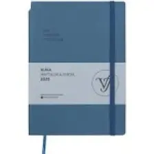 Victoria's Journals Kuka 2025 Haftalık Ajanda A5 (14X21CM) Esnek Kapak Ivory 80GR.