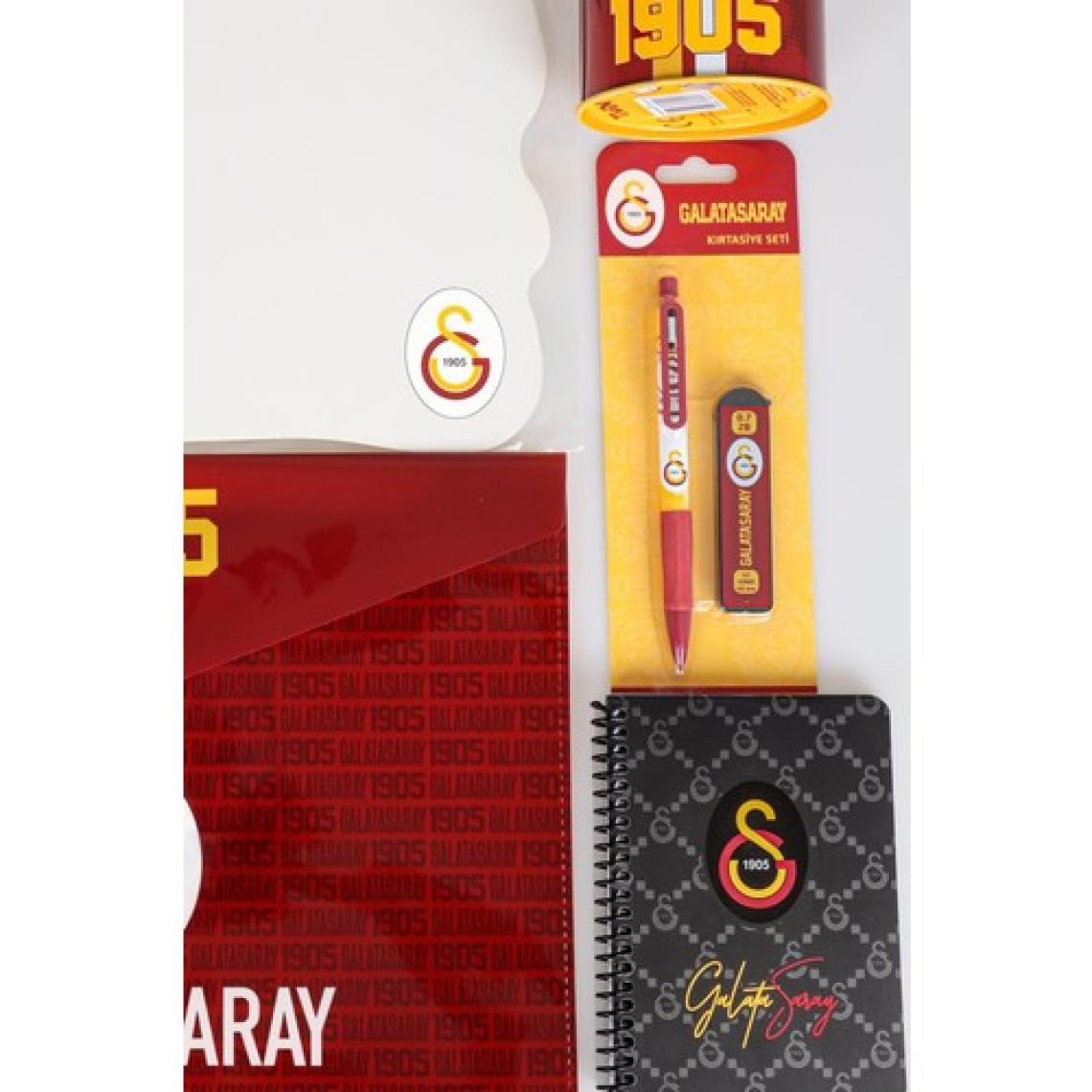 Galatasaray Yeni Sezon Lisanslı Galatasaray Çıtçıt Dosya Bloknot Yazı Tahtası Kumbara Uçlu Kalem ve Uç Seti
