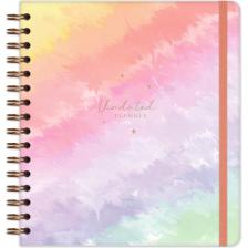 Matt Notebook Süresiz Planlayıcı Kare Ajanda Gökkuşağı