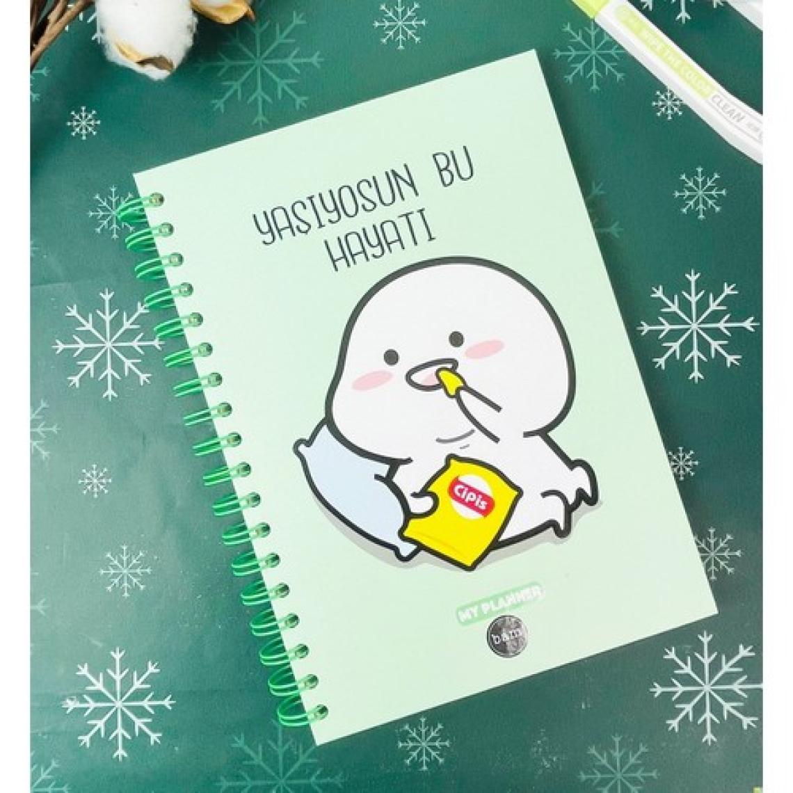Giftmoda Yaşıyosun Bu Hayatı Tasarımlı Konuşan Ajanda