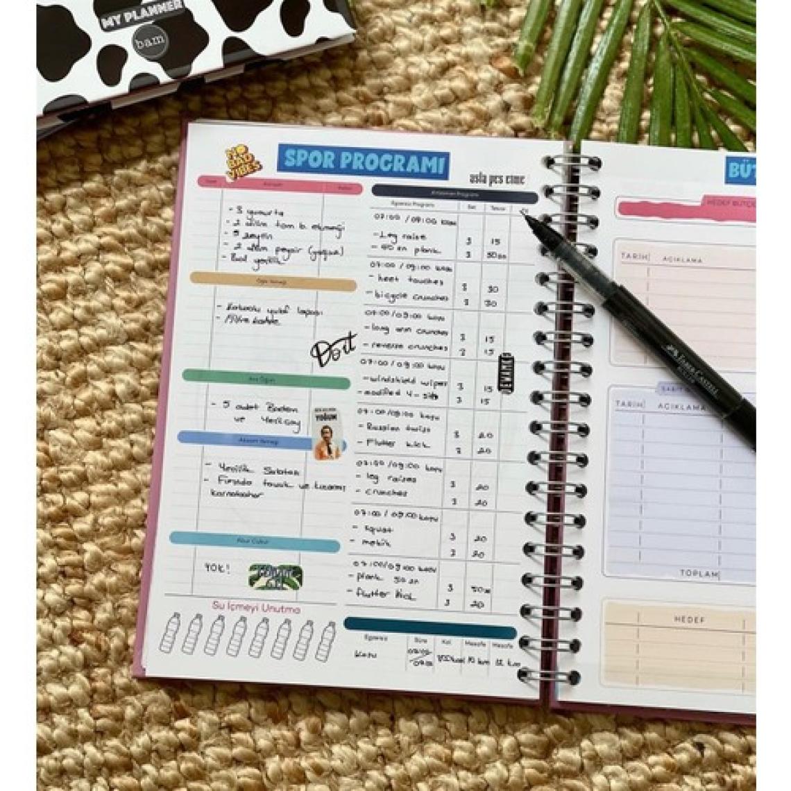 Giftmoda Yaşıyosun Bu Hayatı Tasarımlı Konuşan Ajanda