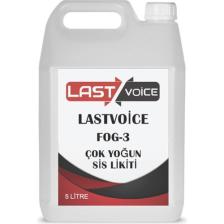 Lastvoice Fog-3 Çok Yoğun Sis Makinesi Likiti Sıvısı 5 Litre