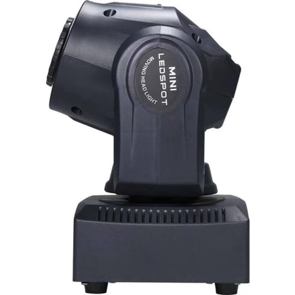 Quenlite WASH-307 MOVING Head Robot Sahne Işık 30W Led Gobolar İle