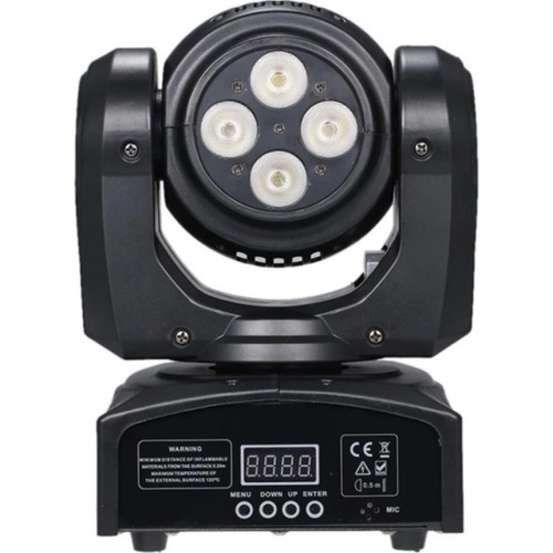 Quenlite WASH-207 Dmx 512 Moving Head Hareketli Robot Sahne Işık Sistemi 70W Rgbw