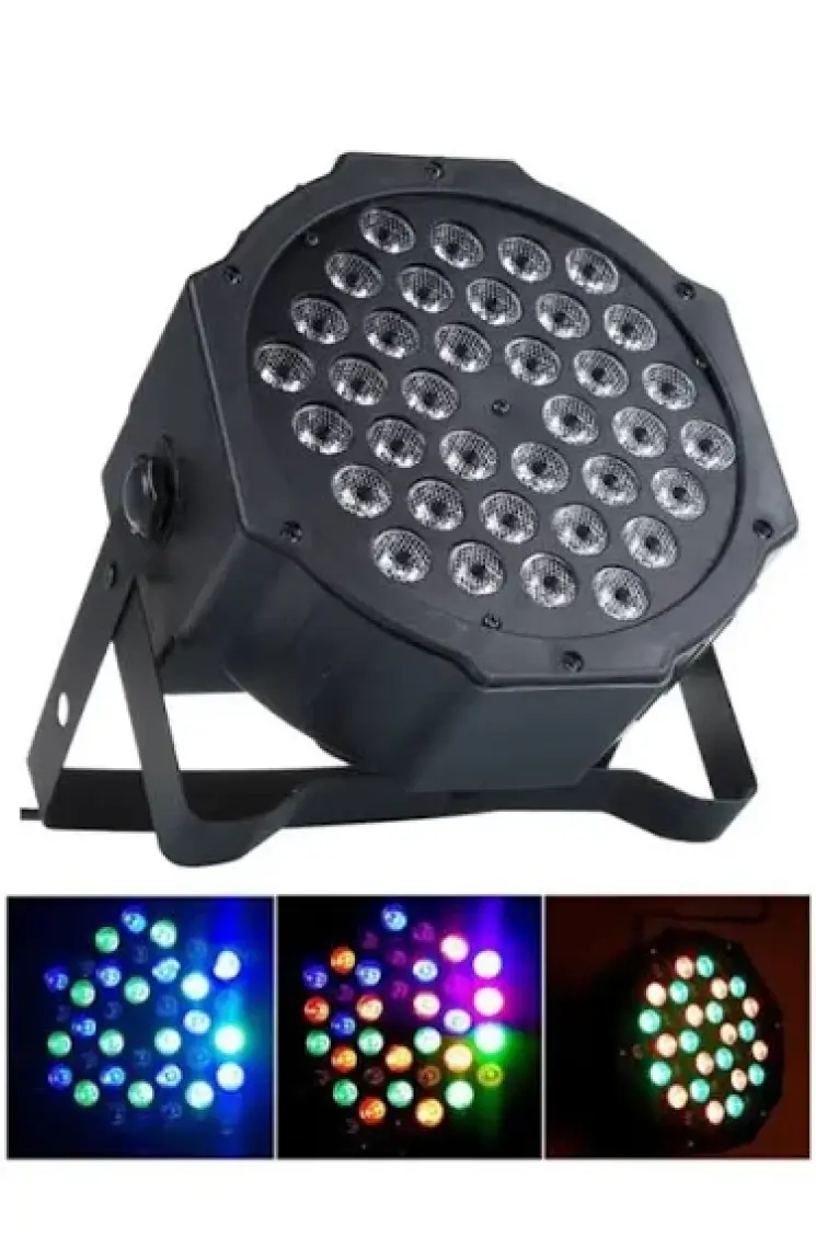 Quenlite Par-136X Led Par Sahne Işık Sistemi 1x36 Watt RGB DMX512
