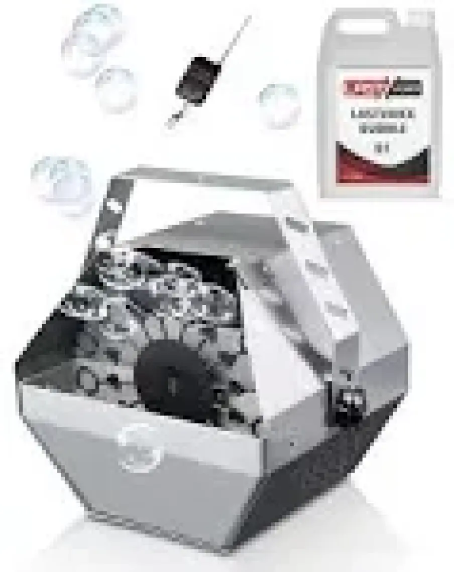 Quenlite QB-400LK Baloncuk Makinesi + 5 Litre Likit (Uzaktan Kumandalı)