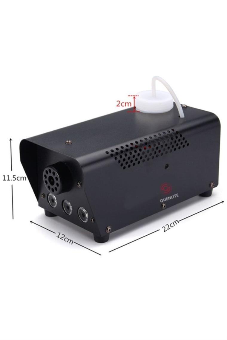 Quenlite QL-700RGB-LK Sis Makinası 700 Watt LED Işıklı ve Kumandalı (5 Litre Likitli)