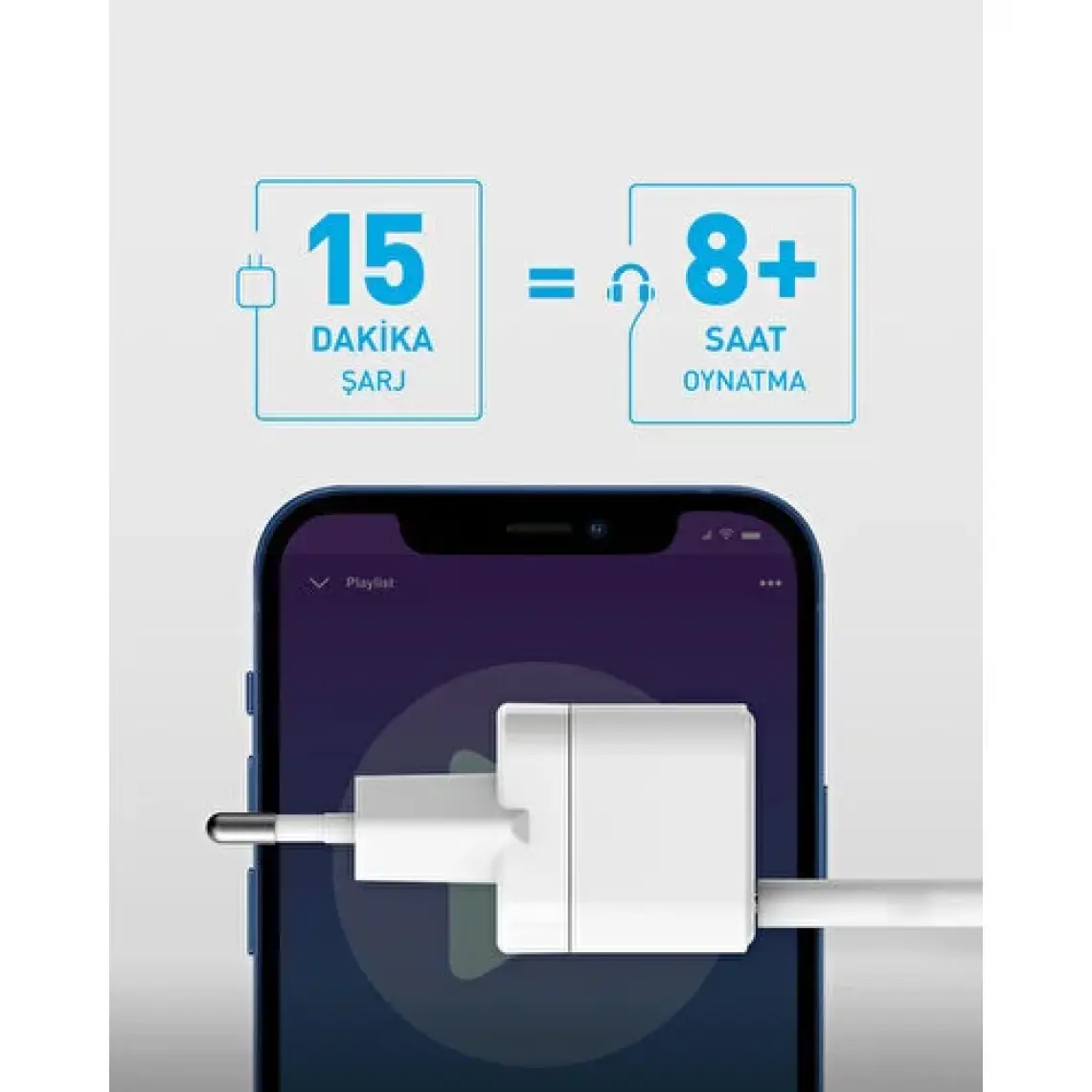 Anker PowerPort III Cube 20W USB-C Güç Adaptörü - A2149