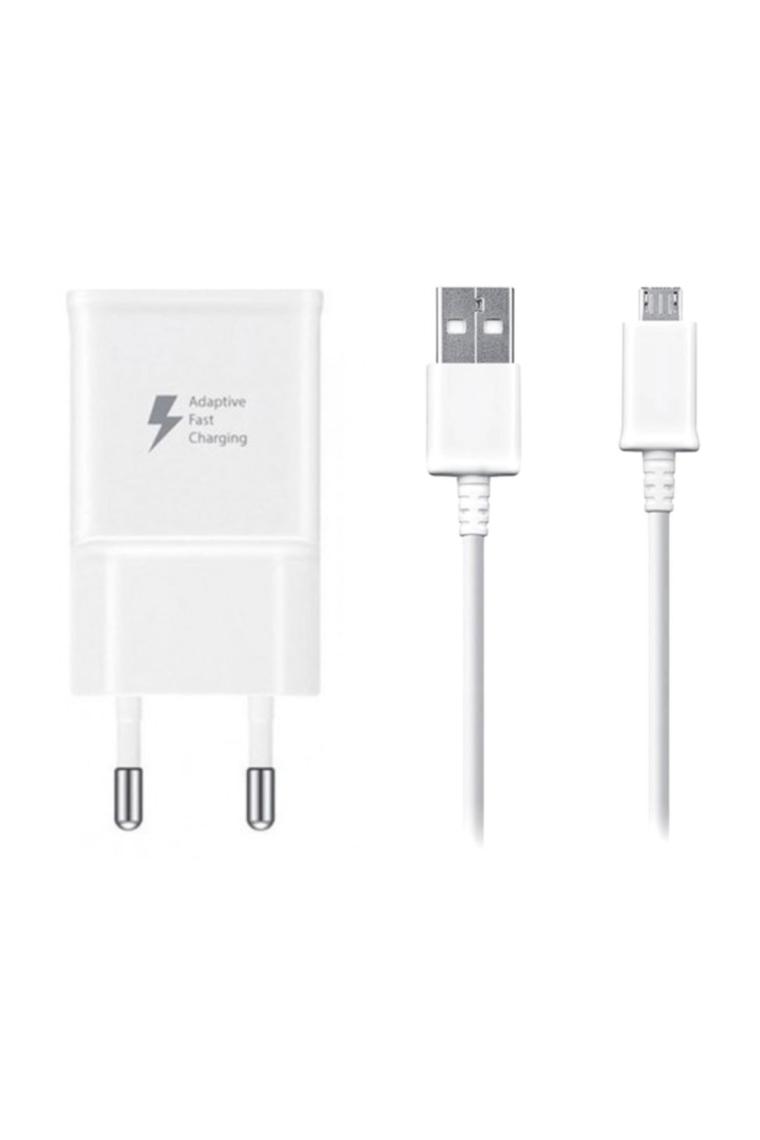 Samsung J7 J7 Pro J7 Prime Micro Usb Hızlı Sarj Aleti Beyaz